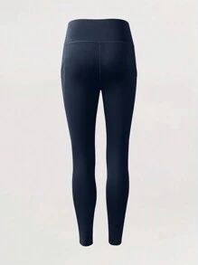 YINGHU Women's Quick-Dry High-Waist Yoga Pants With Pocket, Butt-Lifting And Breathable, Tight-Fitting, Tummy Control, Running/Fitness Pants
