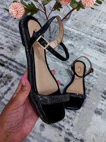 Women Flat Sandals - màu đen - Xem 2