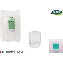 Algon Set De 48 Vasos Chupito Pp 30Ml Diseño Versátil y Funcional | Material Resistente, Fáciles de Desechar, Ligereza y Practicidad, Perfectos para Cualquier Evento, Reunión y Más⚫ Envío GRATIS ✅ Entrega 24/48h a España (península) - Multicolor - Ver 2