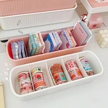 2pcs Sock Storage Box Drawer Organizer, Closet Divider Box For Dormitory And Home, Underwear Storage Box For Socks And Pantyhose - Multicolor - View 11
