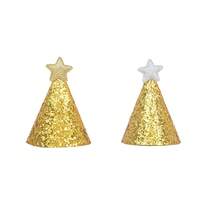 1pc Star Shaped Pet Hat With Glitter, Suitable For Small Cats And Dogs Birthday Parties, Photo Props - Multicolor - View 12