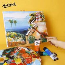 75ML/2.53oz Montmartre 丙烯颜料 手绘纺织绘画颜料 适合艺术初学者