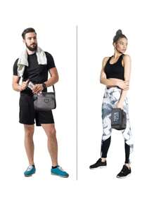 Adjustable Bike Handlebar Bag With Phone Pocket, Large Bicycle Front Storage Pouch With Zipper, With Shoulder Strap, Bicycle Bag For Mountain Bike And Road Bike Bicycle Accessories Lightweight Waterproof For Exercise Cycling Sport Outdoor Camping Travel Trip Summer Essentials For Men Women Student SchoolBike Frame Riding Bag Water Bag Rucksack For Cycling Exercise Outdoor Gym Sport Waterproof Lightweight Large Capacity Portable Accessories - Grey - View 6