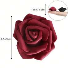5/10/15/20/25/30pcs/Set Pink Artificial Flower, Simple PS Foam Decorative Flower For Home Decoration