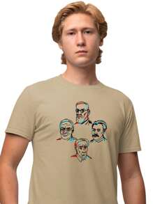 Men T-Shirts - Màu be - Xem 1