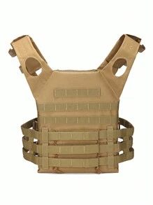 (Size Runs Small, Recommended For Slim Fit Users) Lightweight JPC Vest, Outdoor Training Vest With Multi-Functional MOLLE Expansion System