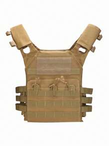 (Size Runs Small, Recommended For Slim Fit Users) Lightweight JPC Vest, Outdoor Training Vest With Multi-Functional MOLLE Expansion System