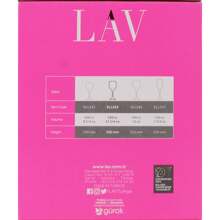 LAV Set De 6 Copas Vino/Agua 330Cc Colección Ella Diseño Elegante y Práctico | Set De 6 Copas Vino/Agua 330Cc Colección Ella Fácil Almacenamiento Resistencia al Desgaste y Capacidad Adecuada, Ideales para el Hogar, Restaurantes y Más⚫ Envío GRATIS ✅ Entrega 24/48h a España (península)