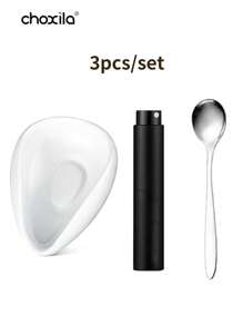 choxila 1 件 10ml 咖啡豆研磨机防静电喷雾瓶、旅行香水雾化器可再填充、迷你古龙水喷雾瓶（空）、小型须后水喷雾器（用于分配器）学校用品返校 - 黑色 - 查看 16