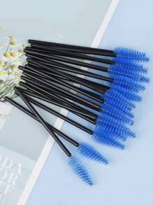 RANCAI 25支装一次性水滴形睫毛夹、睫毛刷、彩色螺旋刷、睫毛梳、睫毛嫁接化妆工具