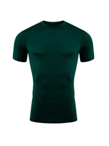 Men T-Shirts - xanh quân đội - Xem 1