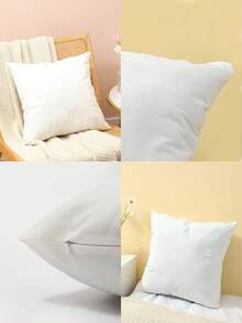 個性化枕套家居裝飾坐墊套，印有情人節、聖誕節、感恩節、新年、嬰兒照片、情侶照片、家庭照片。僅單面印刷不含枕芯。 - 彩色 - 查看 7