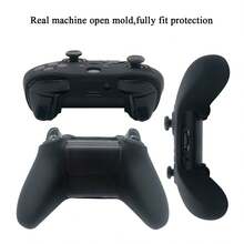 1 Set: 1pc Game Controller Storage Bag + 1pc Silicone Protective Cover + 4pcs Joystick Cap, Compatible With XBOX Series S And Series X, Enhances Gaming Experience With Anti-Drop, Anti-Dust, Anti-Sweat, Anti-Scratch Features