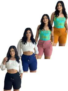 Women Shorts - Nhiều màu - Xem 3