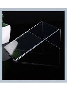 Porta cartelli acrilici A4, Supporto A4 acrilico verticale a forma di L, Espositore A4 in acrilico supporto per menu poster, Porta documenti in plastica trasparente per stand da tavolo al ristorante, hotel e ufficio - Bianco - Visualizzare 10