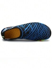 男士大尺寸透氣網布材質戶外涼鞋，適用於峽谷、海灘、快速乾燥、防滑橡膠鞋底，釣魚、浮潛、划船、水上運動、沙灘派對