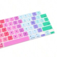 Bao da bàn phím phù hợp với máy tính bảng Air 2020 13 inch (Model: A2337 có chip Apple M1 và A2179, bố cục của Mỹ) Bao da phụ kiện bàn phím có Touch ID Rainbow - Bố cục ANSI (Phiên bản Hoa Kỳ) - Xem 5