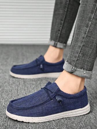 أحذية كانفاس خفيفة ذات قاع ناعم للرجال، قابلة للارتداء السهل، مضادة للانزلاق، متعددة الاستخدامات من موديلات وأفراح العيد الوطني وعيد الهالوين وعيد الميلاد المميزة