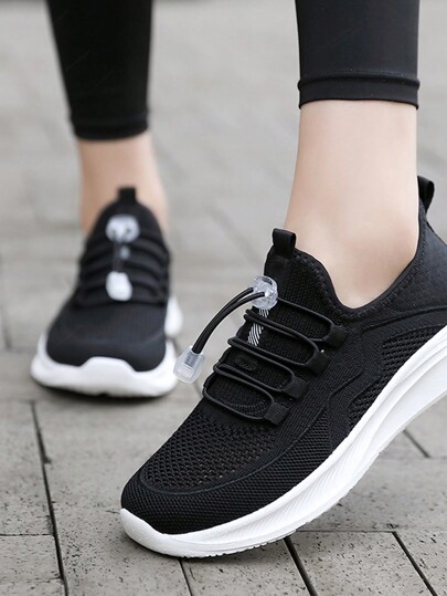 Women's Slip On Walking Shoes Anti-Skid Running Shoes Breathable Fitness Shoes Lightweight Fitness Shoes