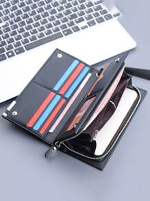 Men Wallets Classic Long Style Card Holder Male Purse Quality Zipper Large Capacity Big Brand Luxury Wallet For Men Summer Freshman For Books Multi-Functional Dorm University Gifts For Men Fall Christmas Scream Men Bag Bag For Wallet Hand Bag Men Funny Gifts Coin Purse Travel Holiday Thanksgiving Chest Bag For Men Side Bags For Men Satchel Bag Leather Bag Hobo Bag Hip Bag Purses Vintage Valentines Black Bag Travel Essentials Holiday Essentials Winter Vintage School The Sporty Life Men Wallet Vacation Gift Bag Bag Pack Clutch Bag Handbags Mini Bag Wristlet Wallet Purse Organizer Christmas Gifts