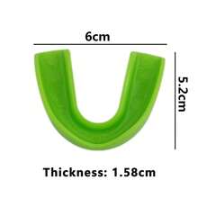 1入組附盒單面口腔護衛器，熱塑型牙套