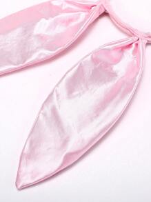 1pc Sexy Pink Black White Rabbit Ear Headband With Multiple Color Options, Suitable For Festival Party Dress Up, Performance Prop, Daily Use Halloween - Multicolor - View 4
