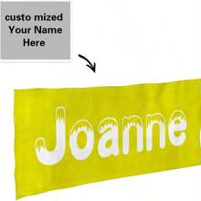 1pc Customizable Large Beach Towel - Soft & Absorbent, Personalized Pool & Summer Blanket - Ideal For Sunbathing, Swimming, And Vacation Travel Holiday Bathroom Decor Beach Essentials - Multicolor - View 5