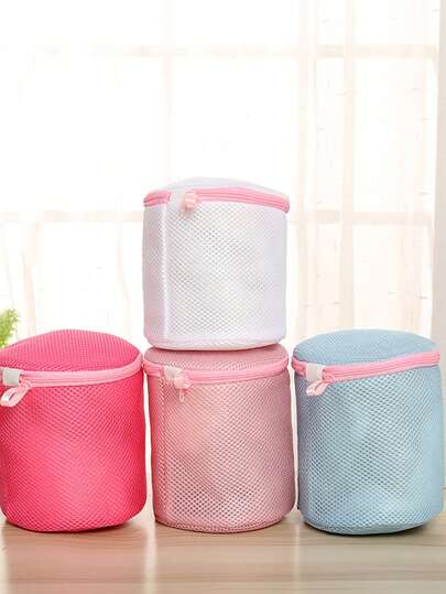 2 szt./1 szt. Specjalna torba na pranie biustonoszy, podróżna torba na ubrania domowe z zamkiem błyskawicznym, siatkowa torba do przechowywania bielizny