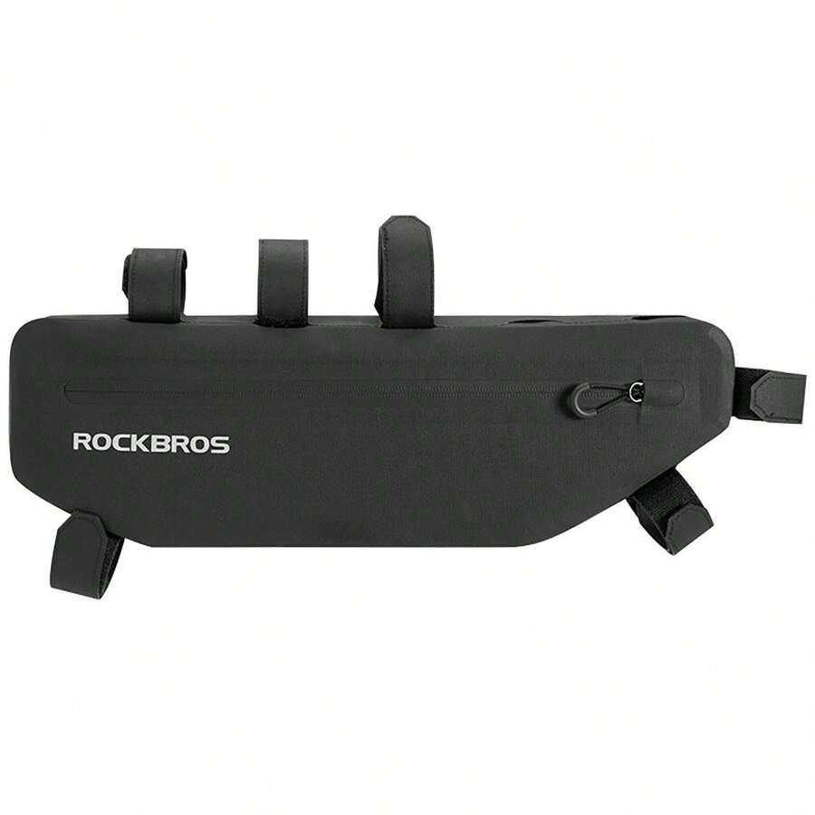 Rockbros Bicycle Bag Frame Waterproof Triangle Bag Approx. 3 Litres Black