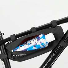 Rockbros Bicycle Bag Frame Waterproof Triangle Bag Approx. 3 Litres Black - Black - View 4