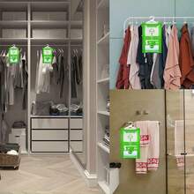 1pc/3pcs Hanging Dehumidifying Bag, Suitable For Bedding, Moisture Absorbing And Mildew Proof, Hanging Wardrobe Moisture-Proof Bag For Closet - Multicolor - View 5