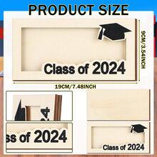 2024 New Graduation Season Wooden Wallet Tabletop Decoration Graduation Memorial To Classmates And Best Friends - Graduation Season Wooden Wallet Ornaments - View 3