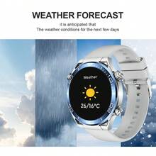 Nuevo y popular reloj inteligente de silicona unisex 2024 con múltiples funciones como llamada, conteo de pasos, seguimiento de calorías, alarma, recordatorio de notificaciones, etc. Pantalla táctil HD de 1.5 pulgadas, compatible con sistemas Android e iOS como regalo para estudiantes que regresan a la escuela - Plateado - Ver 5