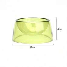 1pc Hamster Food Bowl Small Animal Round Plastic Anti-Tip Feeding Dish Container - Multicolor - View 12