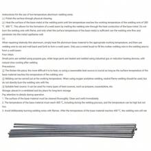 10pcs Easy Melt Universal Welding Rods Steel Aluminum Copper Metal Weld Cored Welding Wire No Need Powder - Silver - View 8