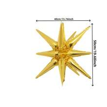 10pcs Musical Instrument Aluminum Foil Balloon Set For Party And Festival Decoration - Multicolor - View 8