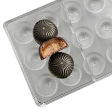21 Cavity Chocolate Bonbon Polycarbonate Chocolate Mold