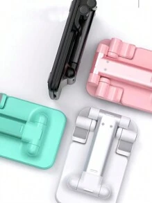 1入組桌面式手機架，適用於直播和平板支架，適用於視頻和照片拍攝。高度可調整，可用於辦公桌、自拍、平板電腦直播等。 - 彩色 - 查看 6