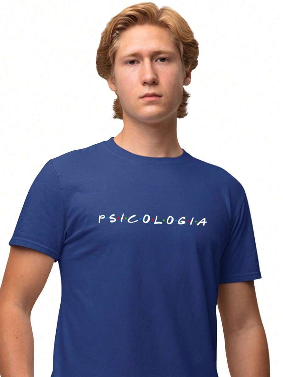 Men T-Shirts - Navy Blue - View 1