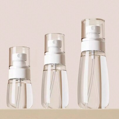 قارورتا رش محمولتان 2 قطعة سعة 1 أونصة و2 أونصة - 30 مل / 60 مل / 100 مل ، قارورة رش بلاستيكية واضحة قابلة لإعادة الملء تحتوي على رذاذ دقيق ، مانعة للتسرب ، مثالية للسفر للعطور والتونر ورذاذ الوجه والشعر.