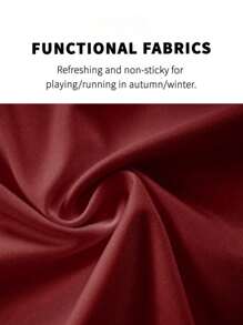 Boyfriend Style Men's Short Sleeve Compression Sport Shirt For Running, Basketball, Football, Cycling, Fitness And Casual Wear - Red - View 3