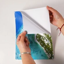 A4 Size Self-Adhesive Glossy Photo Paper Glossy Sticker Paper For Inkjet Printer, 135G 36Ib - Glossy - View 4