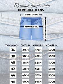 Premium Women's Cyclist Pedal Bermuda Jeans Shorts - Màu xanh lam - Xem 5