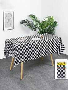 1 Khăn Trải Bàn Bằng Nhựa Cao Cấp 137.16Cm X 274.32Cm Khăn Trải Bàn Hình Chữ Nhật - Lưới-Chấm Bi-Bóng Bay-Sinh Nhật-Chấm Bi - Nhiều màu - Xem 19