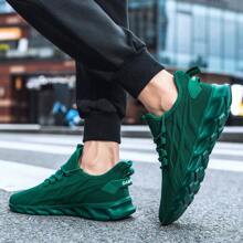 Unisex Fashionable Sports Shoes Comfortable Walking Shoes Lightweight Running Shoes Casual Sneakers Workout Gym Shoes Anti Slip Sports Shoes Dark_Green