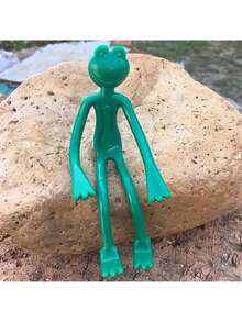 4pcs Frog Pattern Plant Clips, Reusable Plant Ties With Twist And Bend Design For Garden Decoration - One Size - View 2