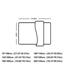 1pc Washed Rocca Summer Quilt, Bedroom Living Room Use - Sea Of Flowers - View 10