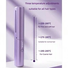 Cepillo Alisador Para Cabello Peine Para Cabello Alisador Profesional - Morado - Ver 3