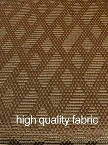 1pc Breathable Sponge Seat Cushion, Cool Mat For Everyday Use At Home, Office And Car, Summer - Brown - View 6