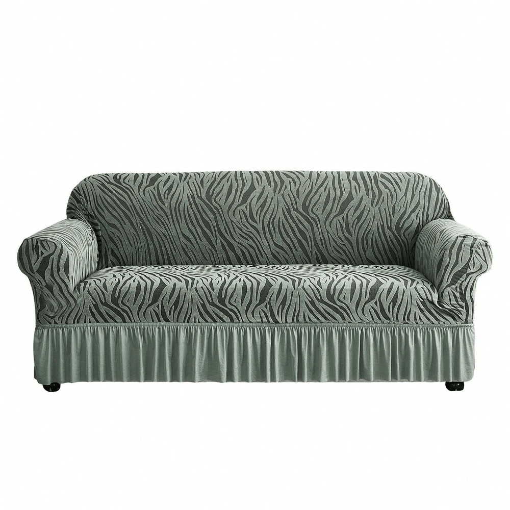 1 件波浪纹沙发套，防滑沙发套，可水洗通用弹性家具保护沙发套 - 1 个座位：适合沙发长 90-125 厘米（35.43-49.21 英寸）/ 2 个座位：适合沙发长 145-170 厘米（57.1-66.93 英寸）/ 3 个座位：适合沙发长 190-210 厘米（74.8-82.68 英寸）/ 4 个座位：适合沙发长 235-280 厘米（92.52-110.24 英寸） - 彩色 - 查看 14